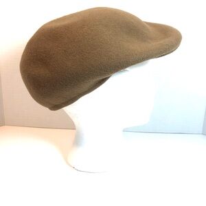 Kangol Brown Flat Cap